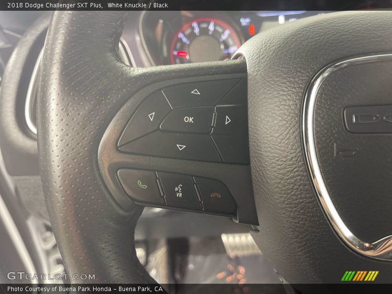 White Knuckle / Black 2018 Dodge Challenger SXT Plus
