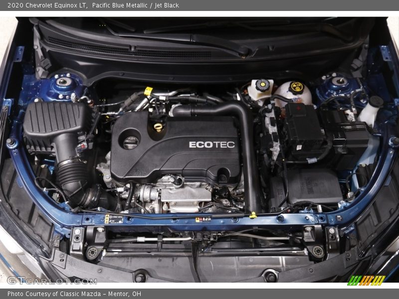 Pacific Blue Metallic / Jet Black 2020 Chevrolet Equinox LT