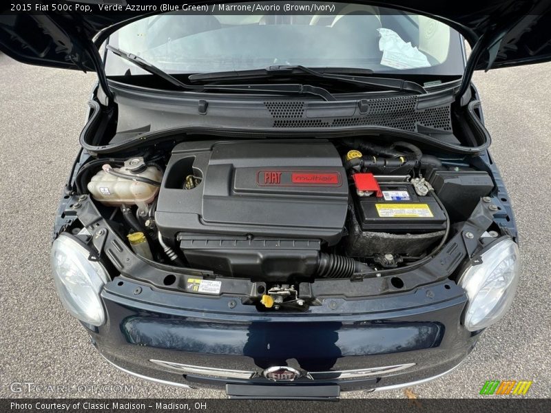  2015 500c Pop Engine - 1.4 Liter SOHC 16-Valve MultiAir 4 Cylinder