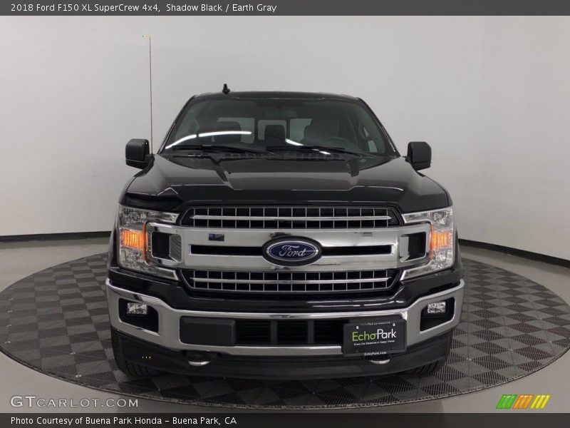 Shadow Black / Earth Gray 2018 Ford F150 XL SuperCrew 4x4