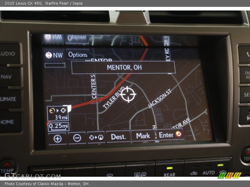 Starfire Pearl / Sepia 2015 Lexus GX 460