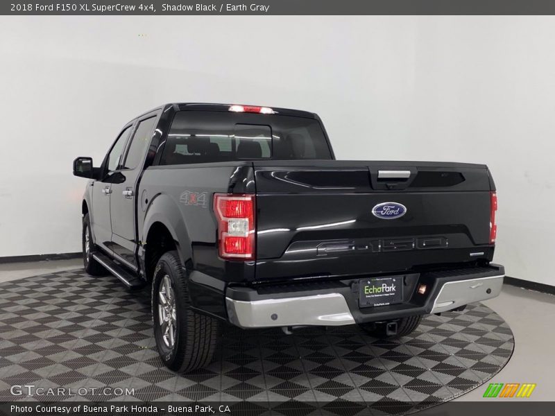 Shadow Black / Earth Gray 2018 Ford F150 XL SuperCrew 4x4