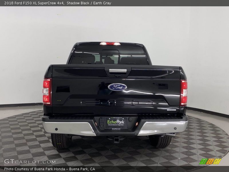 Shadow Black / Earth Gray 2018 Ford F150 XL SuperCrew 4x4