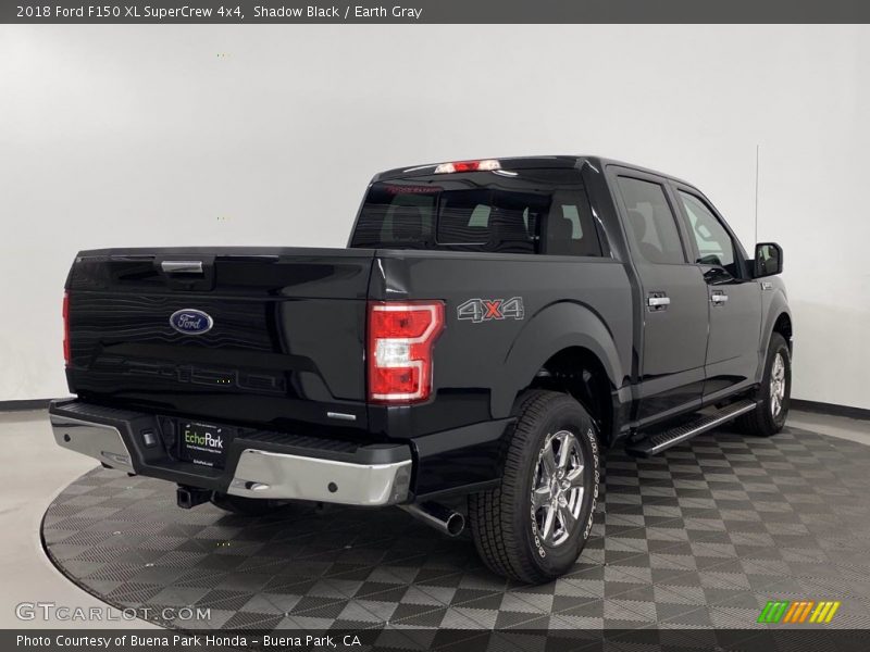 Shadow Black / Earth Gray 2018 Ford F150 XL SuperCrew 4x4