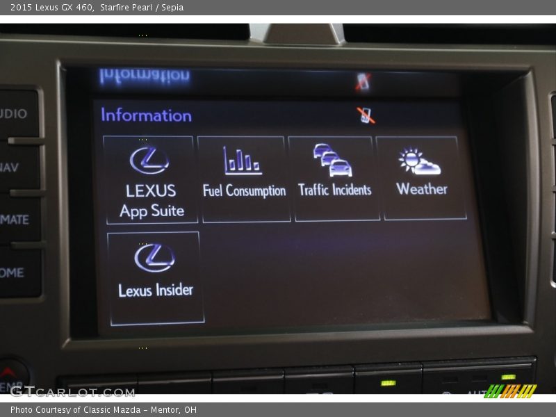 Starfire Pearl / Sepia 2015 Lexus GX 460