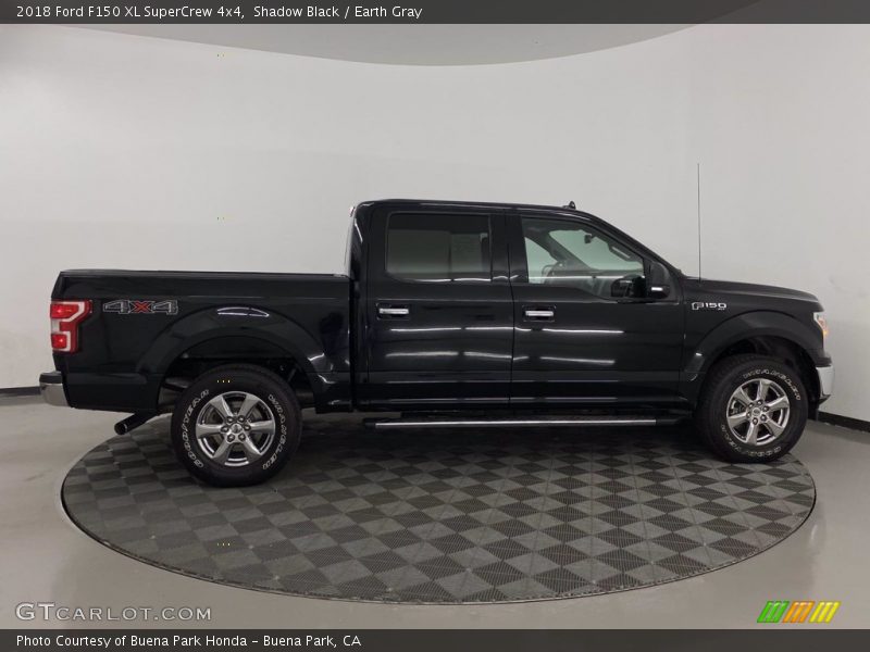 Shadow Black / Earth Gray 2018 Ford F150 XL SuperCrew 4x4