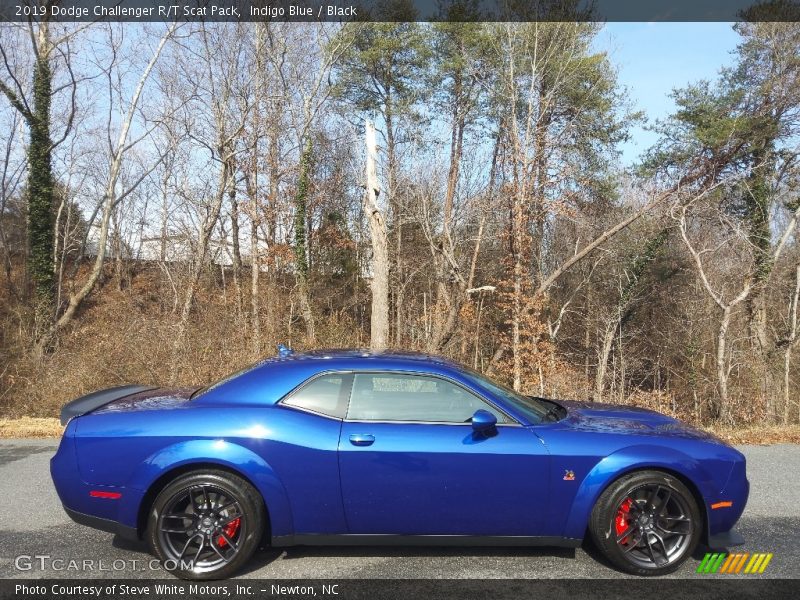 Indigo Blue / Black 2019 Dodge Challenger R/T Scat Pack
