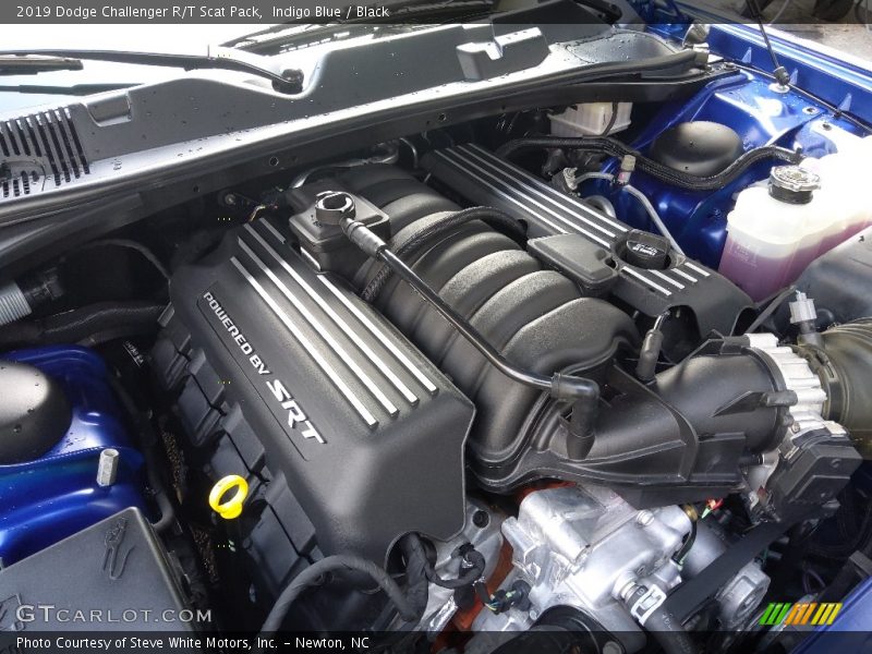 Indigo Blue / Black 2019 Dodge Challenger R/T Scat Pack