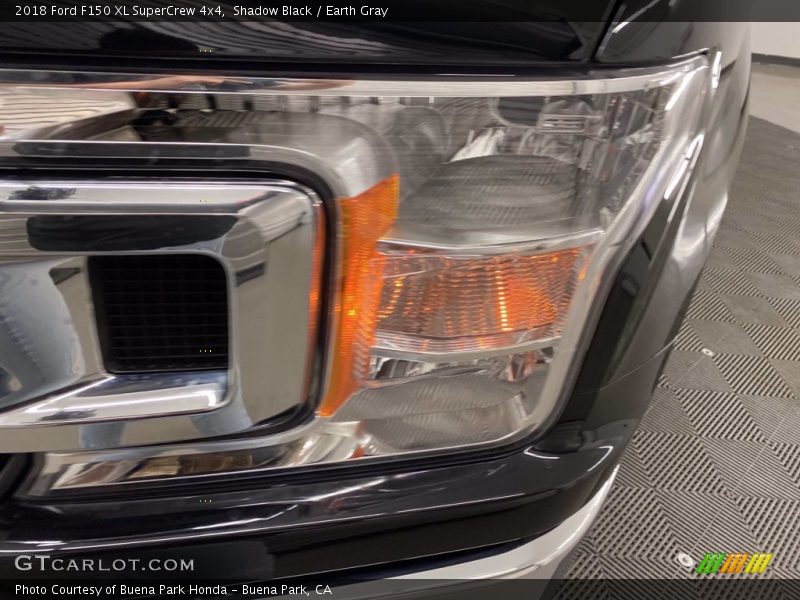 Shadow Black / Earth Gray 2018 Ford F150 XL SuperCrew 4x4