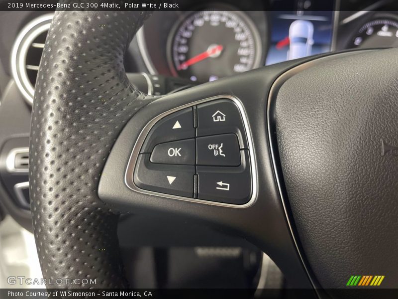 Polar White / Black 2019 Mercedes-Benz GLC 300 4Matic