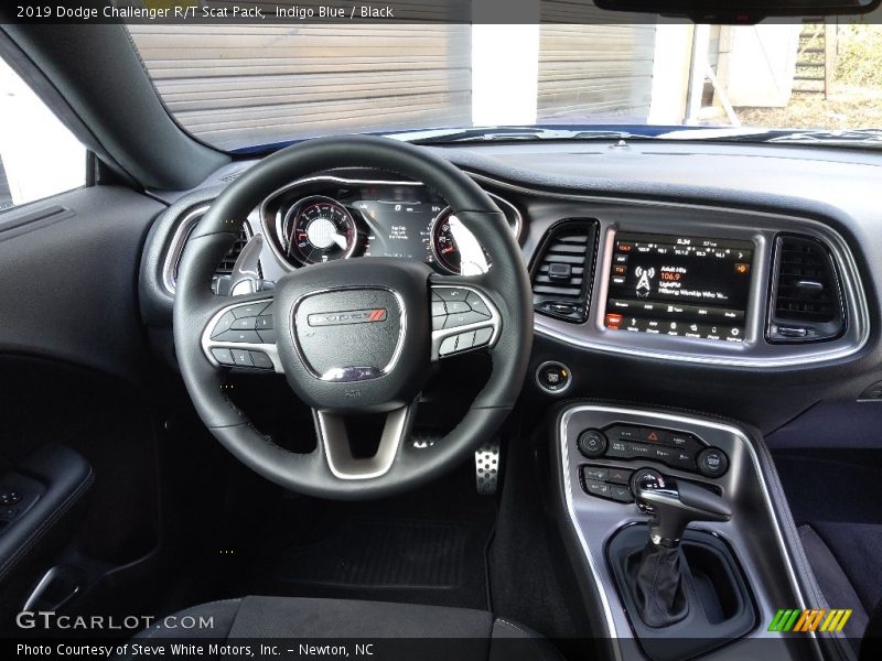 Indigo Blue / Black 2019 Dodge Challenger R/T Scat Pack