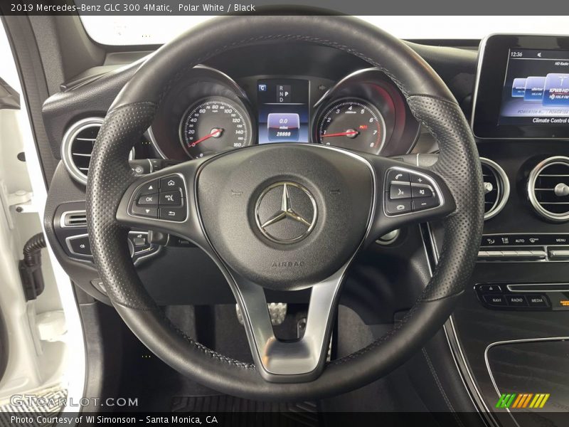 Polar White / Black 2019 Mercedes-Benz GLC 300 4Matic