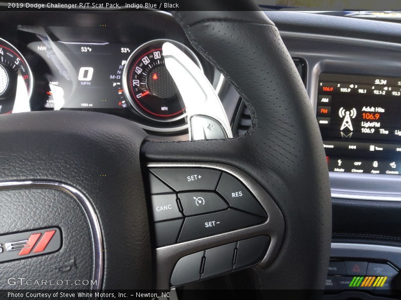 Indigo Blue / Black 2019 Dodge Challenger R/T Scat Pack