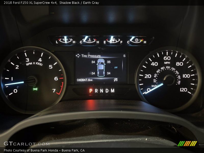 Shadow Black / Earth Gray 2018 Ford F150 XL SuperCrew 4x4