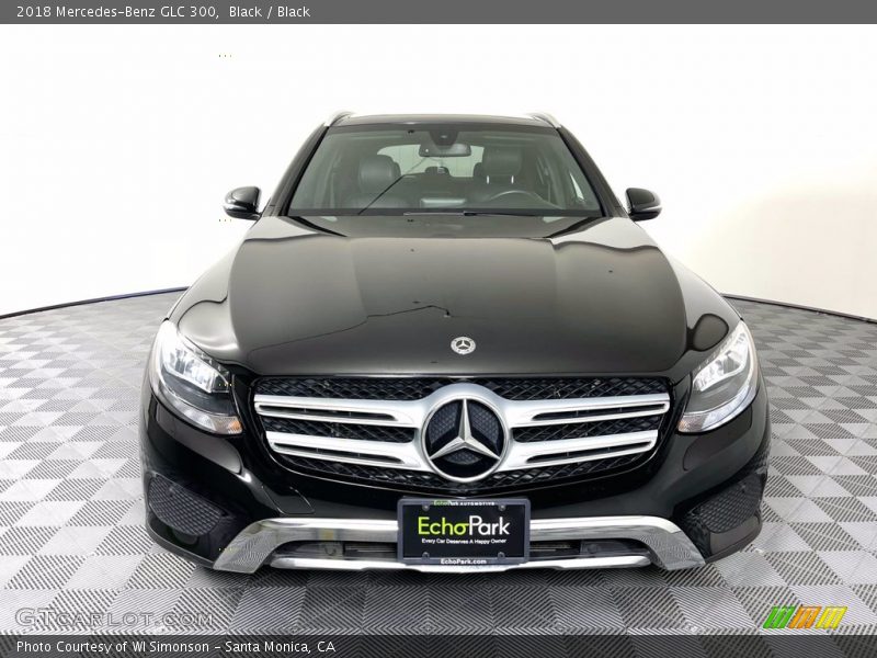 Black / Black 2018 Mercedes-Benz GLC 300