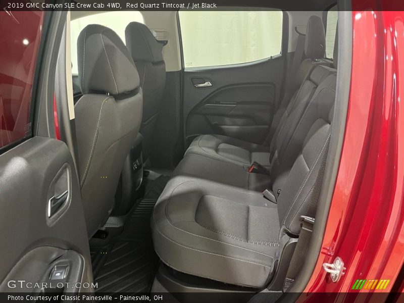 Red Quartz Tintcoat / Jet Black 2019 GMC Canyon SLE Crew Cab 4WD