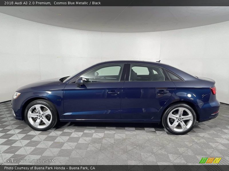  2018 A3 2.0 Premium Cosmos Blue Metallic