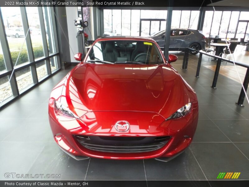 Soul Red Crystal Metallic / Black 2022 Mazda MX-5 Miata RF Grand Touring
