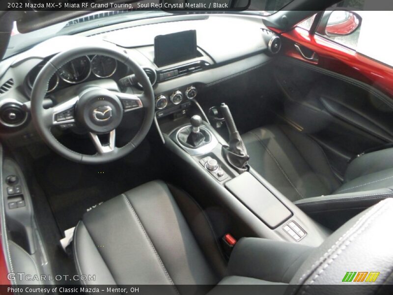  2022 MX-5 Miata RF Grand Touring Black Interior