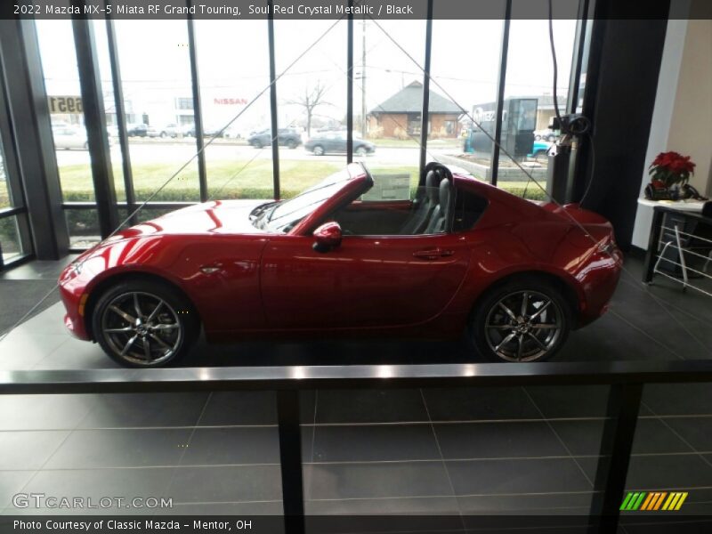 Soul Red Crystal Metallic / Black 2022 Mazda MX-5 Miata RF Grand Touring