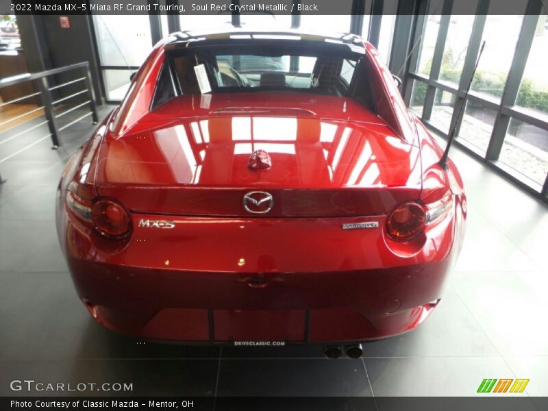 Soul Red Crystal Metallic / Black 2022 Mazda MX-5 Miata RF Grand Touring