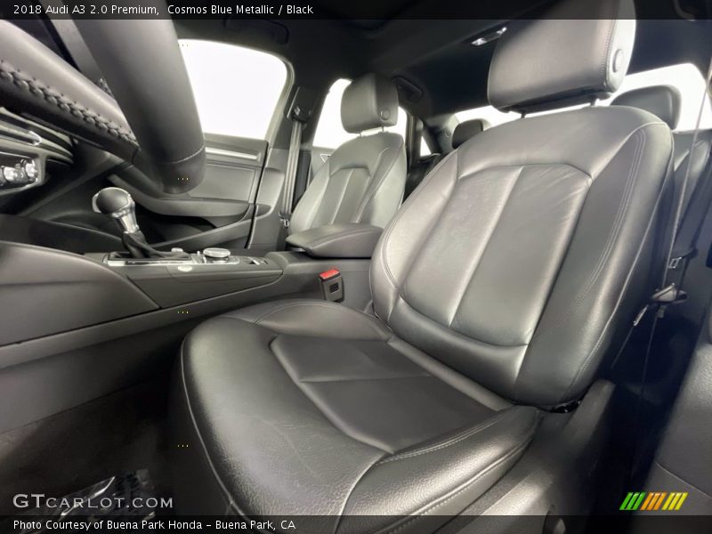 Front Seat of 2018 A3 2.0 Premium