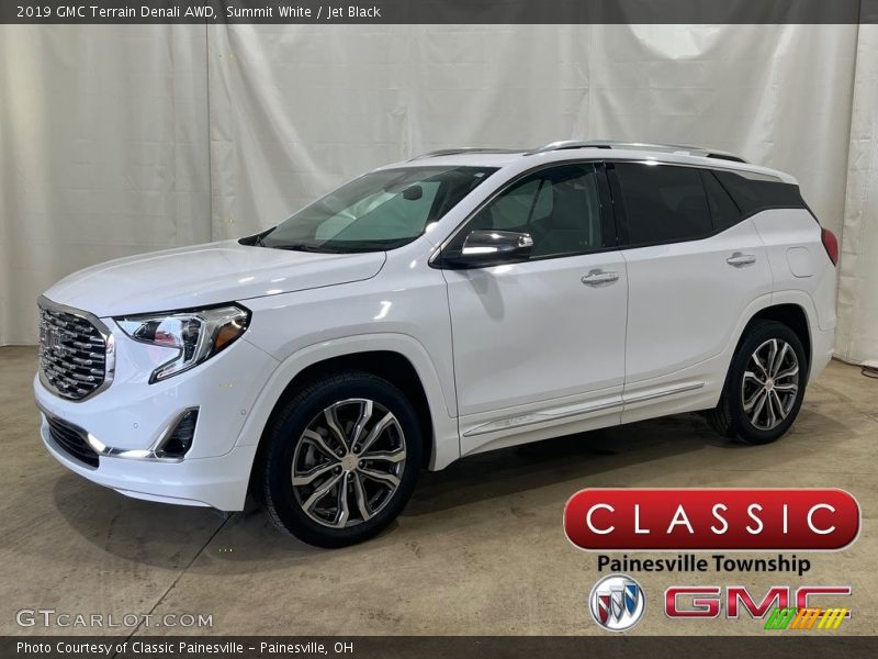 Summit White / Jet Black 2019 GMC Terrain Denali AWD