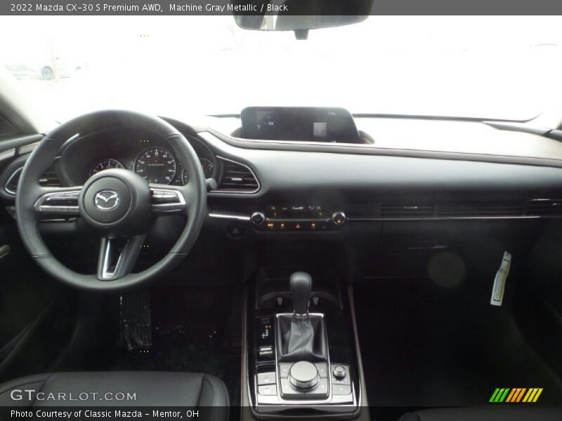 Machine Gray Metallic / Black 2022 Mazda CX-30 S Premium AWD
