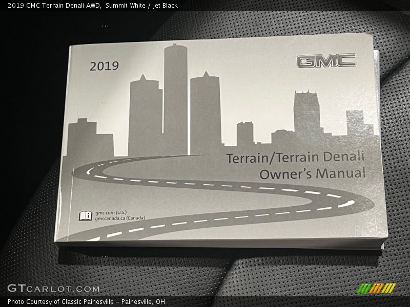Summit White / Jet Black 2019 GMC Terrain Denali AWD