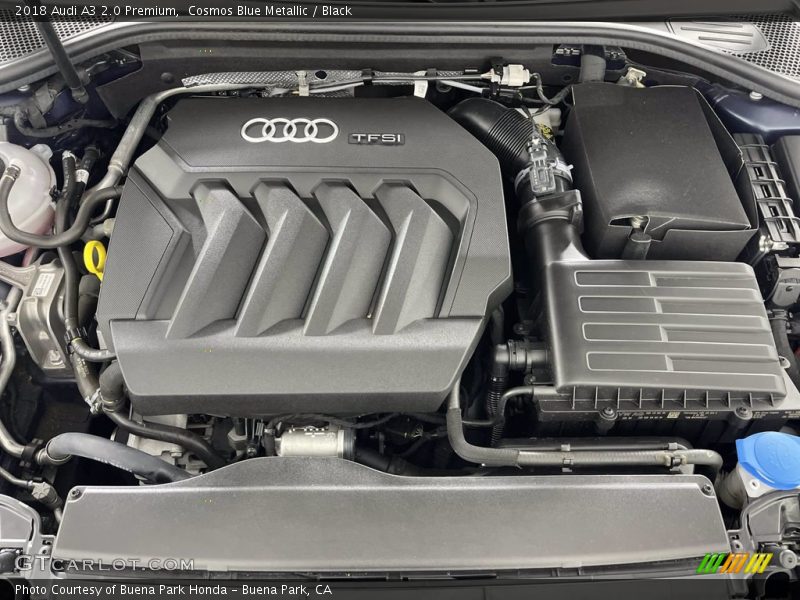  2018 A3 2.0 Premium Engine - 2.0 Liter TFSI Turbocharged DOHC 16-Valve VVT 4 Cylinder