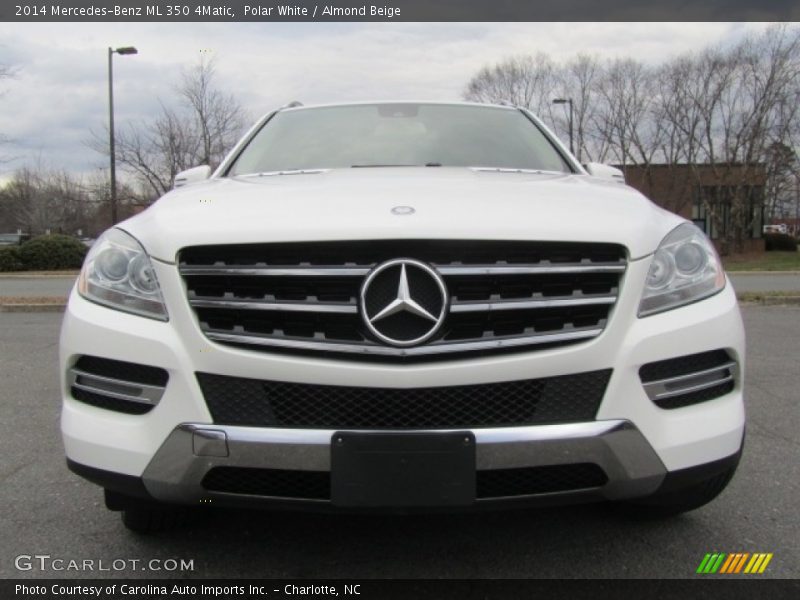 Polar White / Almond Beige 2014 Mercedes-Benz ML 350 4Matic