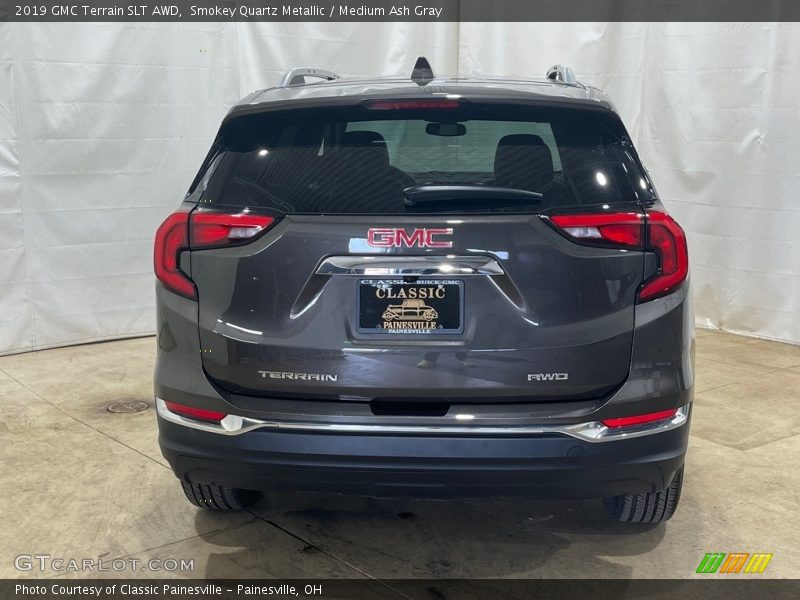 Smokey Quartz Metallic / Medium Ash Gray 2019 GMC Terrain SLT AWD