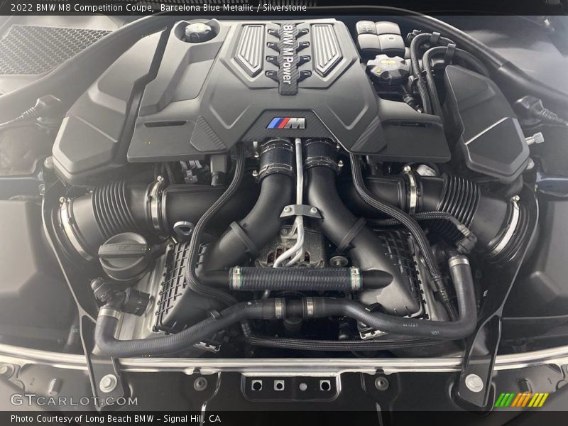  2022 M8 Competition Coupe Engine - 4.4 Liter M TwinPower Turbocharged DOHC 32-Valve VVT V8