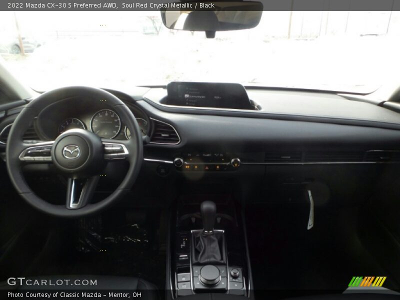 Soul Red Crystal Metallic / Black 2022 Mazda CX-30 S Preferred AWD