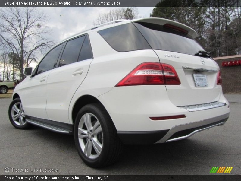 Polar White / Almond Beige 2014 Mercedes-Benz ML 350 4Matic