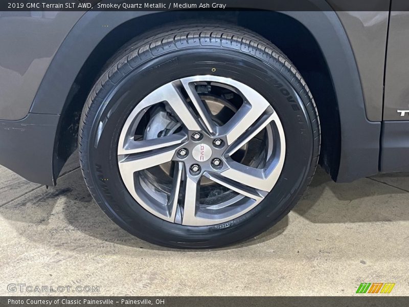 Smokey Quartz Metallic / Medium Ash Gray 2019 GMC Terrain SLT AWD