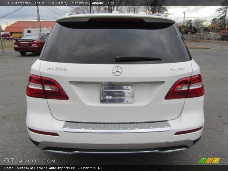 Polar White / Almond Beige 2014 Mercedes-Benz ML 350 4Matic