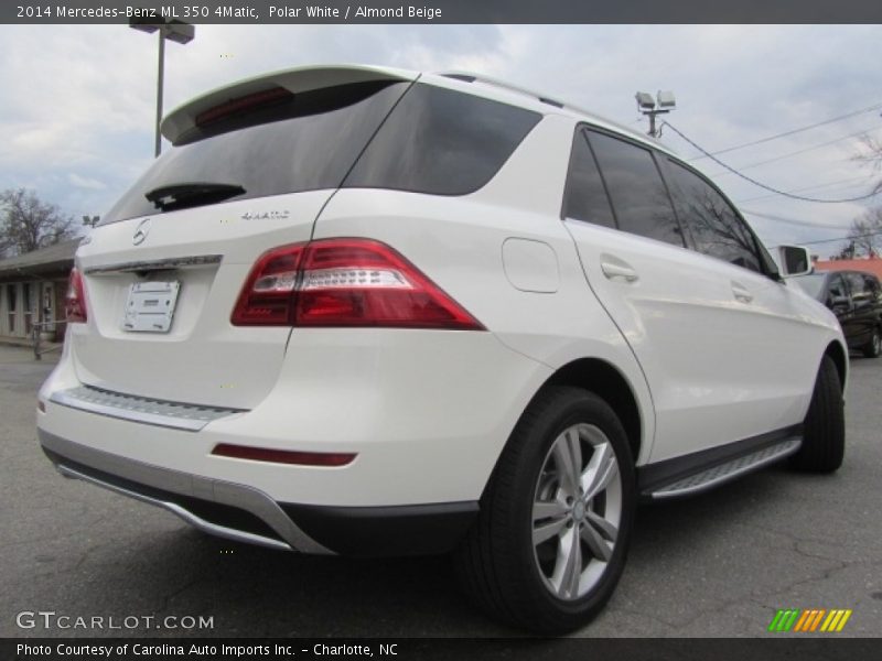 Polar White / Almond Beige 2014 Mercedes-Benz ML 350 4Matic