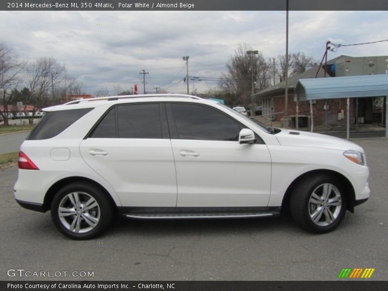 Polar White / Almond Beige 2014 Mercedes-Benz ML 350 4Matic