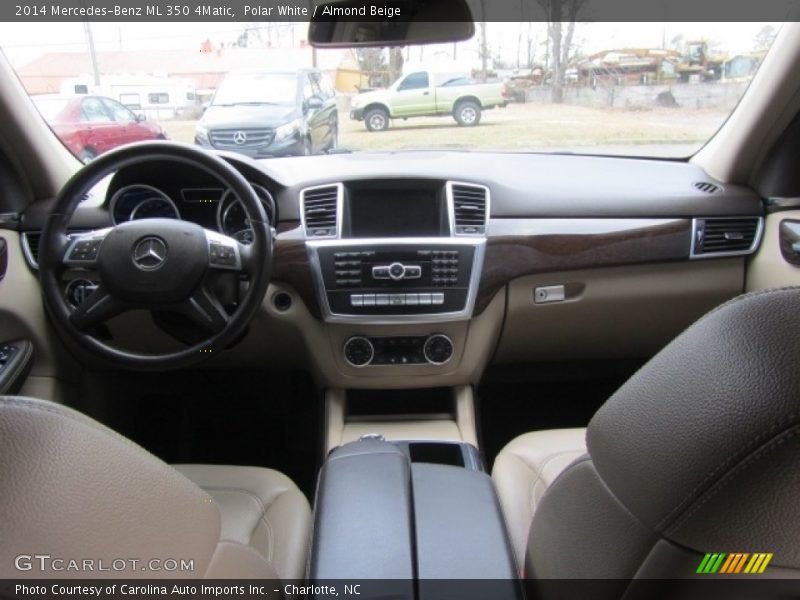 Polar White / Almond Beige 2014 Mercedes-Benz ML 350 4Matic