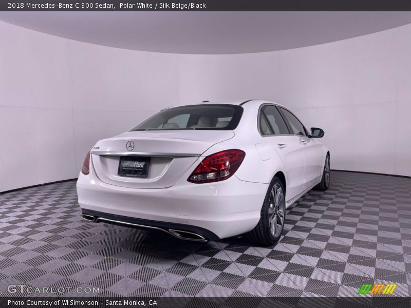 Polar White / Silk Beige/Black 2018 Mercedes-Benz C 300 Sedan