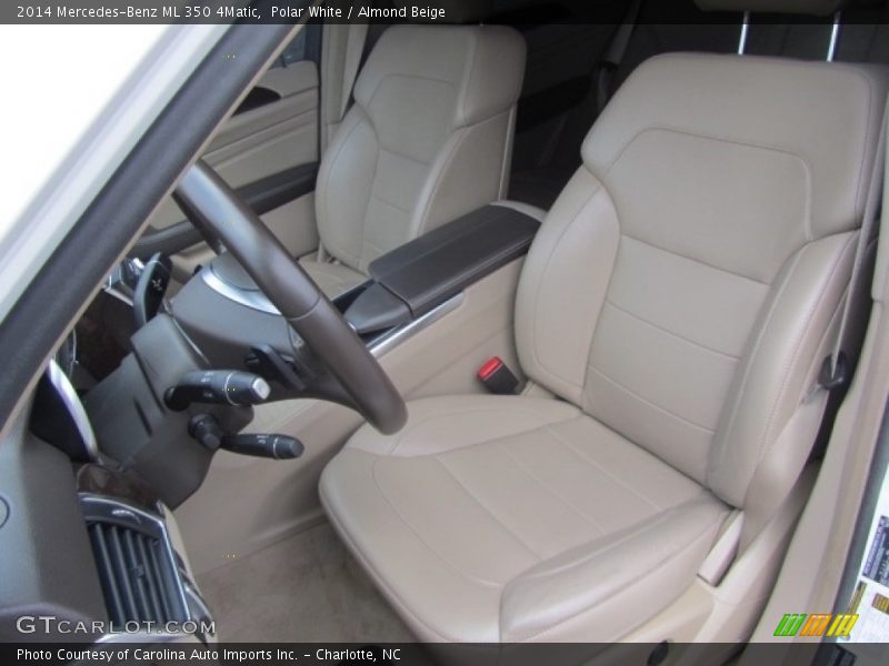 Polar White / Almond Beige 2014 Mercedes-Benz ML 350 4Matic