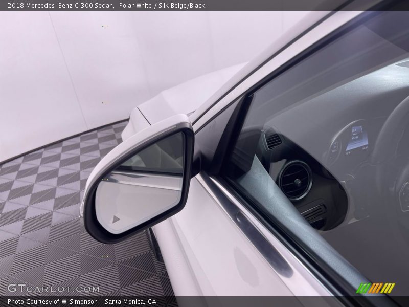 Polar White / Silk Beige/Black 2018 Mercedes-Benz C 300 Sedan