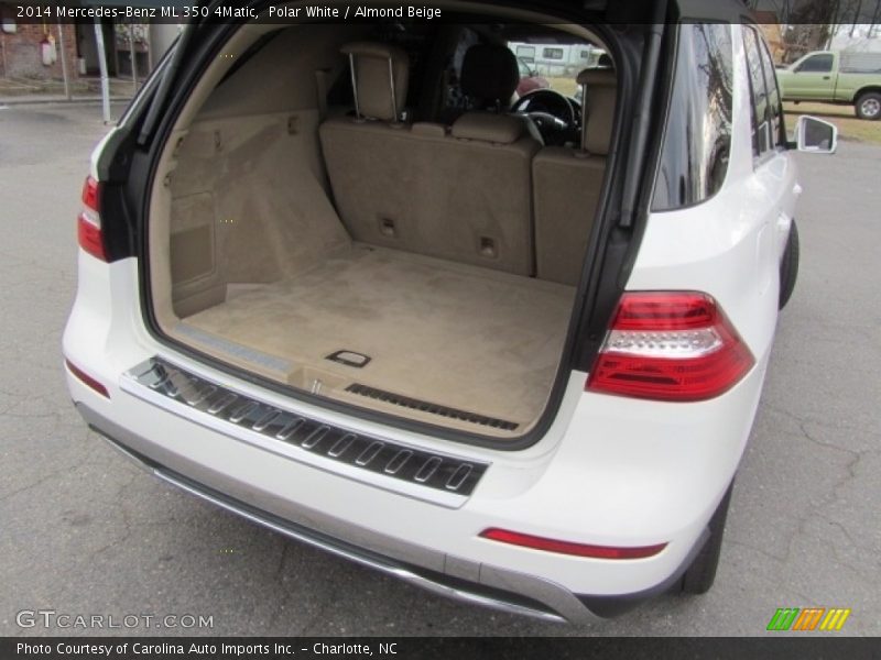 Polar White / Almond Beige 2014 Mercedes-Benz ML 350 4Matic