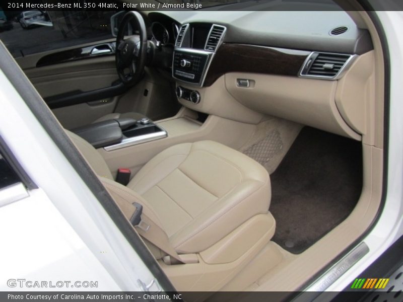 Polar White / Almond Beige 2014 Mercedes-Benz ML 350 4Matic