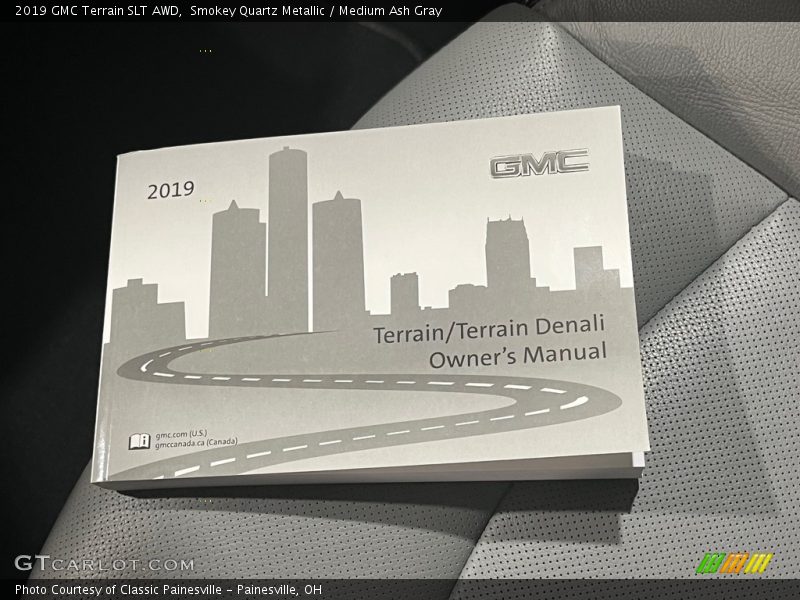 Smokey Quartz Metallic / Medium Ash Gray 2019 GMC Terrain SLT AWD