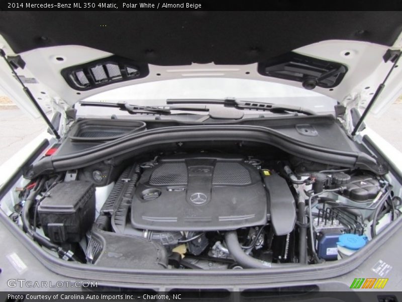 Polar White / Almond Beige 2014 Mercedes-Benz ML 350 4Matic