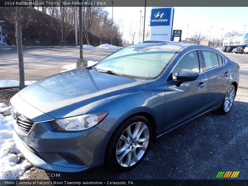 Blue Reflex Mica / Black 2014 Mazda MAZDA6 Touring