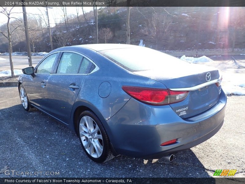 Blue Reflex Mica / Black 2014 Mazda MAZDA6 Touring