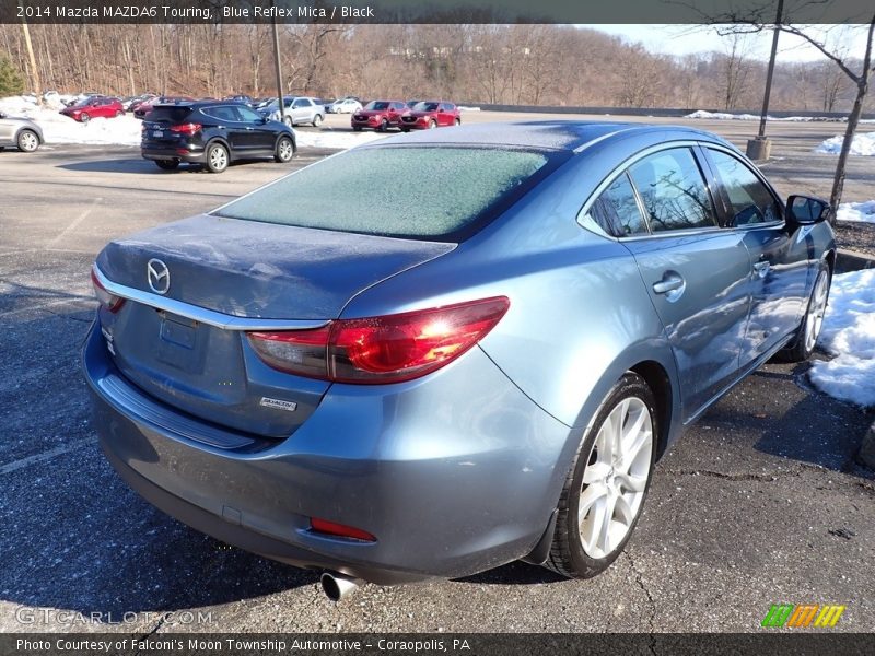 Blue Reflex Mica / Black 2014 Mazda MAZDA6 Touring